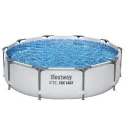 Piscine hors sol ronde BESTWAY Steel Pro Max™ 305 x 76 cm, Gris
